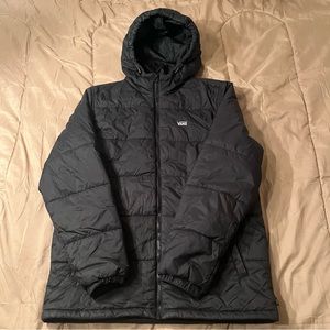 Vans Black Puffer Jacket